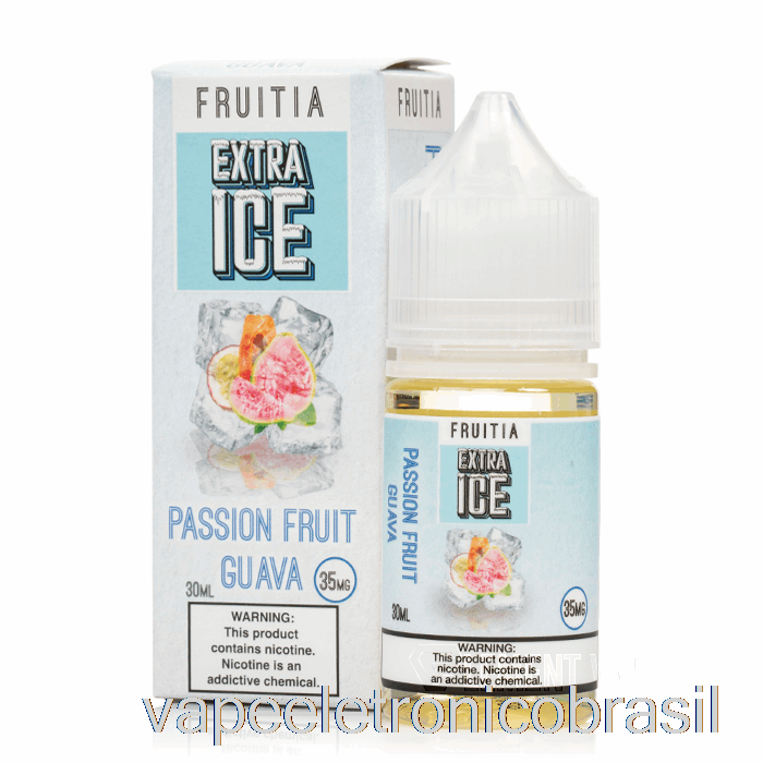 Vape Vaporesso Goiaba Maracujá - Gelo Extra - Sais De Fruta - 30ml 50mg
